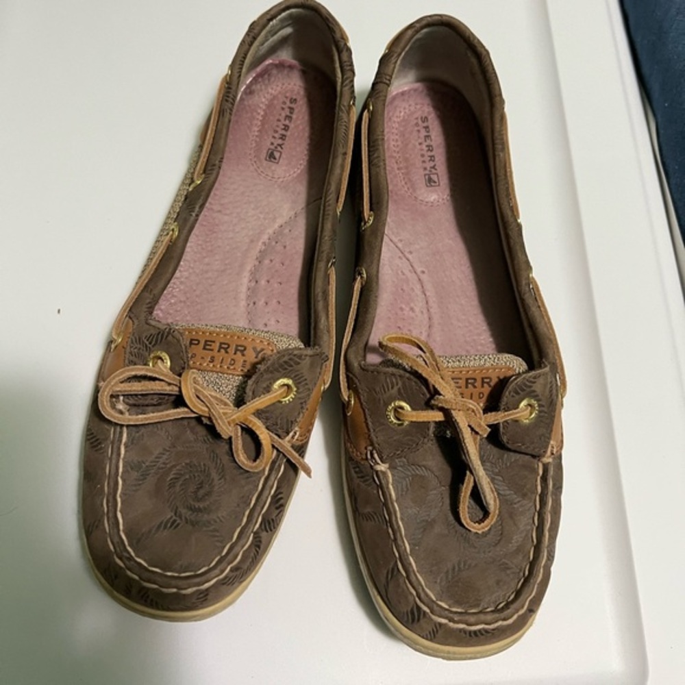 Sperry topsiders size 10 M leather